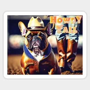 Rodeo Frenchie Sticker